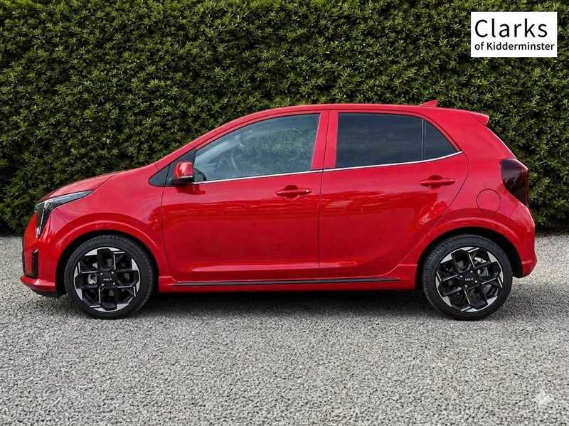 Kia Picanto 1.0 Gt-line Hatchback Amt Euro 6 Ss Red #4