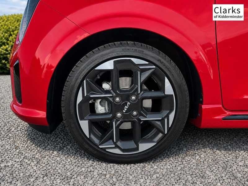 Kia Picanto 1.0 Gt-line Hatchback Amt Euro 6 Ss Red #5