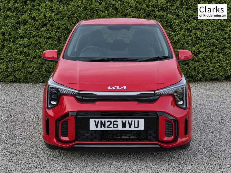 Kia Picanto 1.0 Gt-line Hatchback Amt Euro 6 Ss Red #2