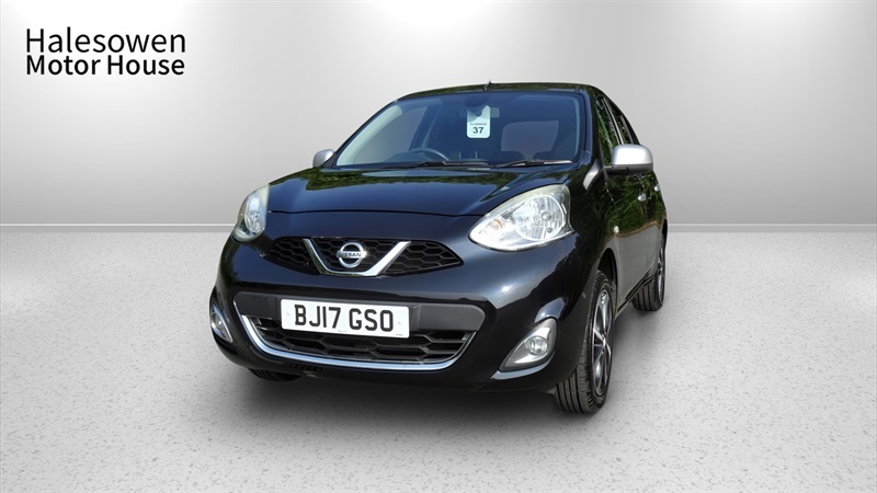 Nissan Micra 1.2 N-tec Hatchback Euro 6 80 P Black #6