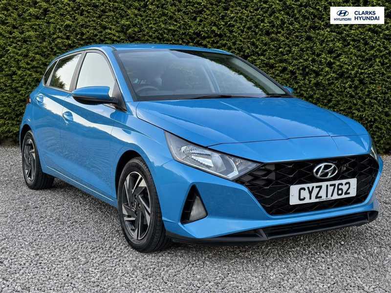 Hyundai I20 1.0 T-gdi Mhev Se Connect Hatchback Hyb CYZ1762 Blue