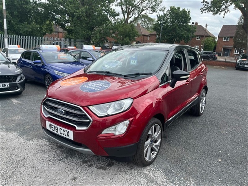 Ford Ecosport 1.0T Ecoboost Titanium Suv Euro VE18CXX Red #3