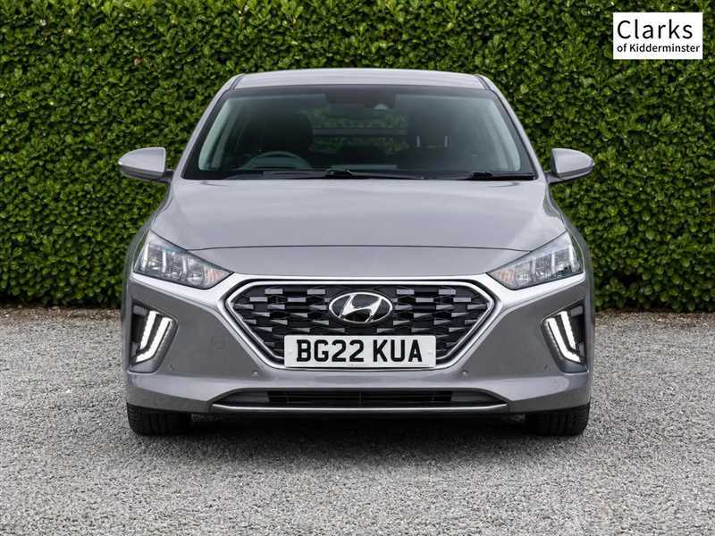 Hyundai Ioniq 1.6 H-gdi Premium Se Hatchback Hybrid D BG22KUA Grey #2
