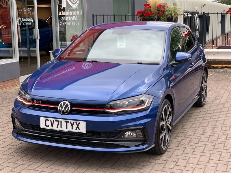 Volkswagen Polo 2.0 Tsi Gti Hatchback Dsg Euro 6 Ss Blue #3