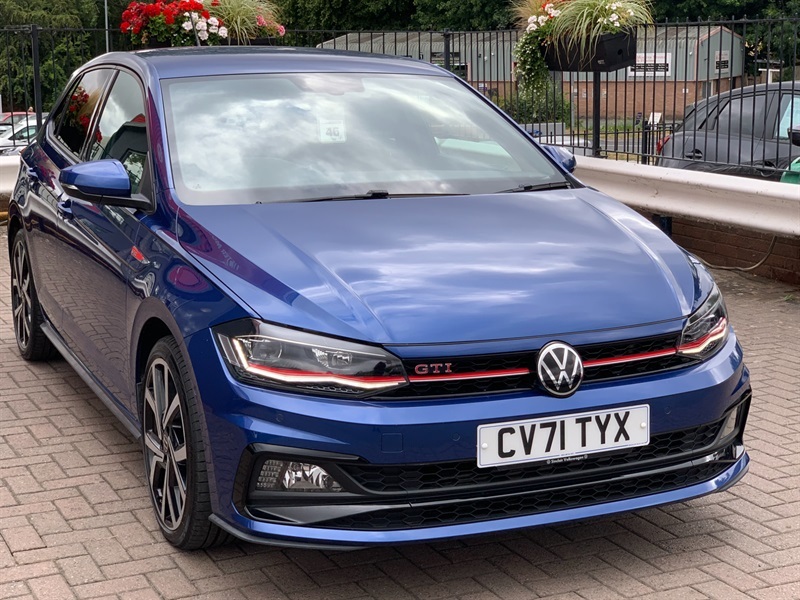 Volkswagen Polo 2.0 Tsi Gti Hatchback Dsg Euro 6 Ss Blue