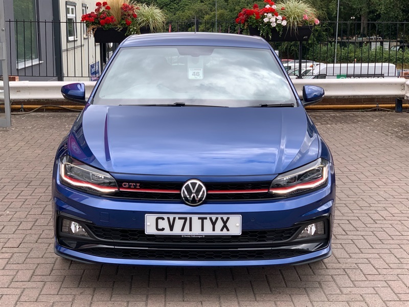 Volkswagen Polo 2.0 Tsi Gti Hatchback Dsg Euro 6 Ss Blue #2