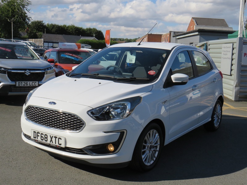 Ford KA+ 1.2 Ti-vct Zetec Hatchback Euro White #3