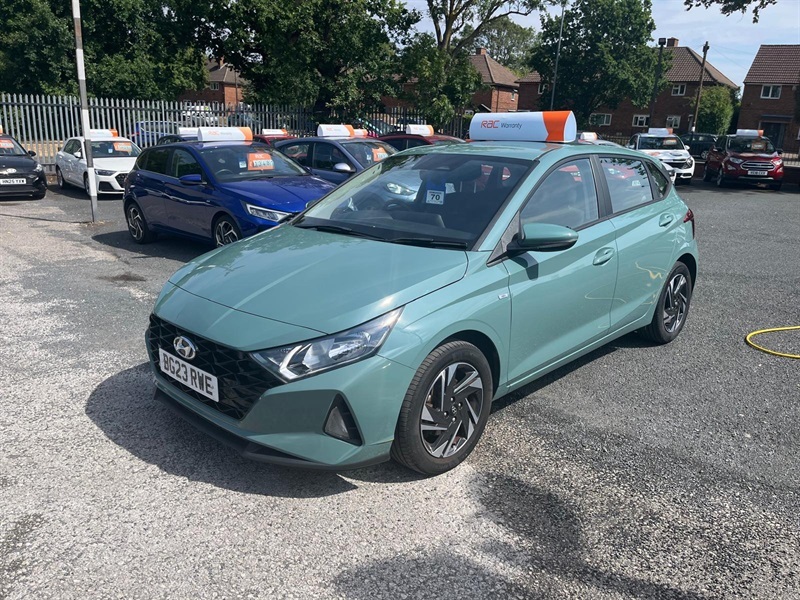 Hyundai I20 1.0 T-gdi Mhev Se Connect Hatchback Hyb Green