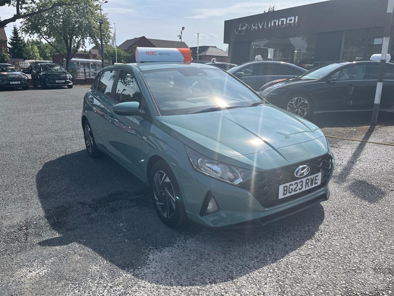 Hyundai I20 1.0 T-gdi Mhev Se Connect Hatchback Hyb Green #3
