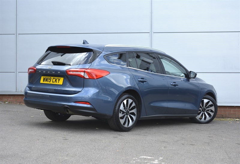 Ford Focus 1.0T Ecoboost Zetec Estate Euro Blue #6