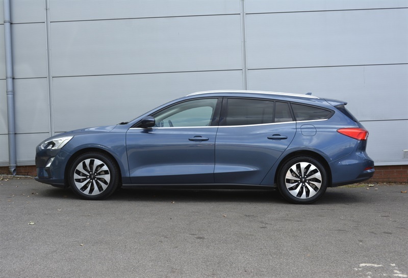 Ford Focus 1.0T Ecoboost Zetec Estate Euro Blue #3