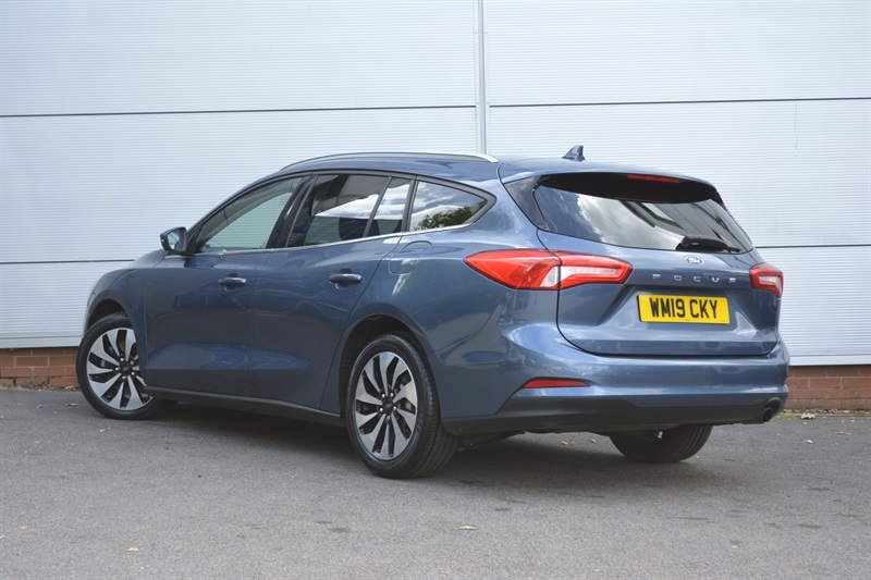 Ford Focus 1.0T Ecoboost Zetec Estate Euro Blue #4
