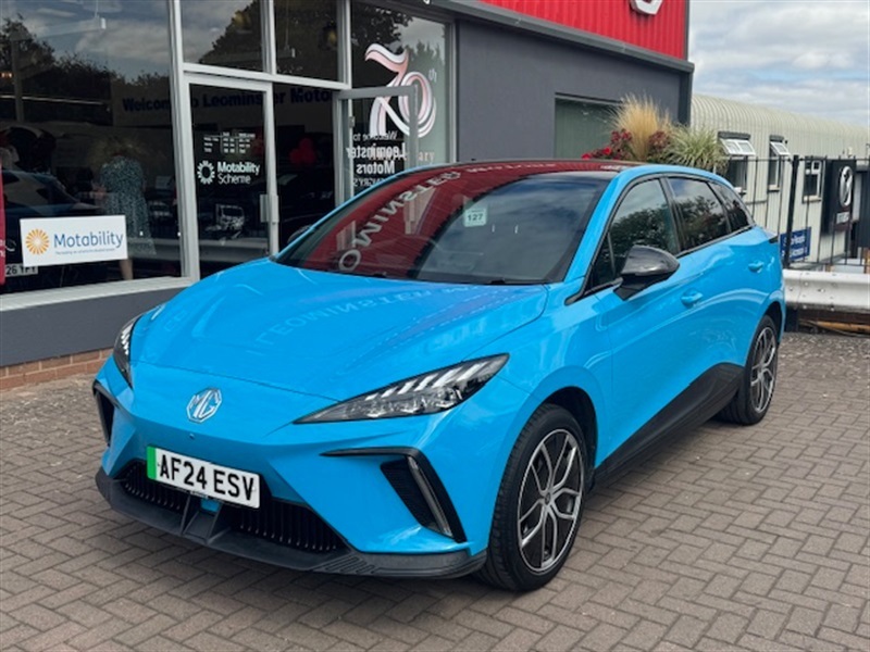 MG MG4 77Kwh Trophy Extended Range Hatchback AF24ESV Blue #3