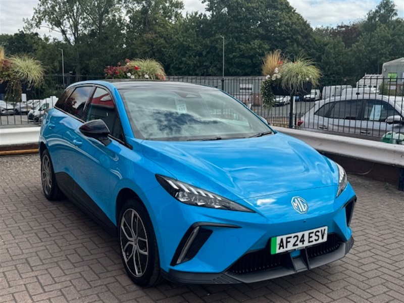 MG MG4 77Kwh Trophy Extended Range Hatchback AF24ESV Blue