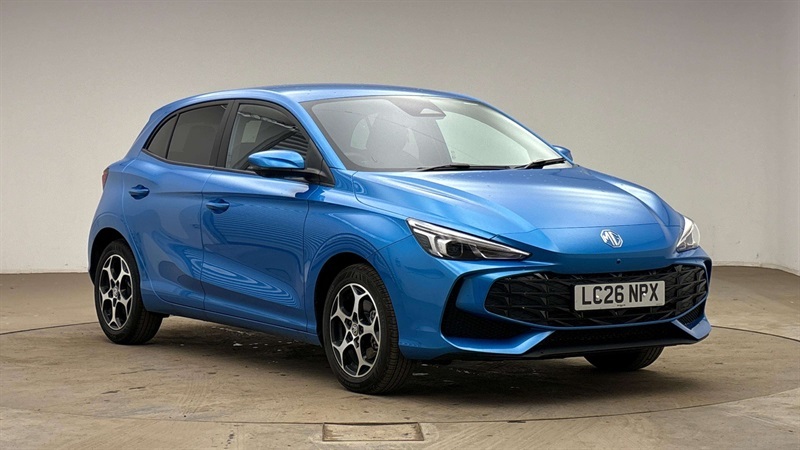 MG MG3 1.5 Hybrid Trophy Hatchback Hybrid Aut Blue
