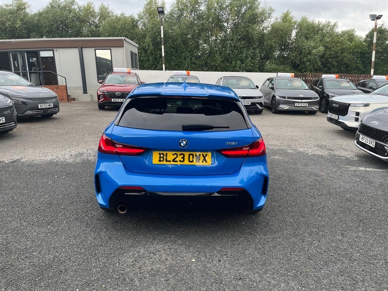 BMW 1 Series 1.5 118I M Sport Lcp Hatchback Blue #6