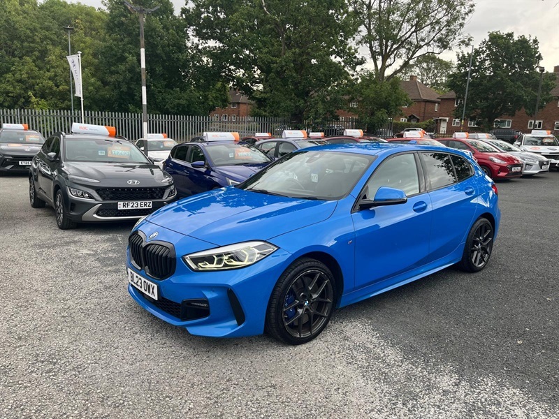 BMW 1 Series 1.5 118I M Sport Lcp Hatchback Blue #4