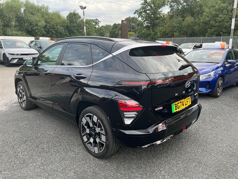 Hyundai Kona 65.4Kwh Ultimate Suv 218 Ps Black #4