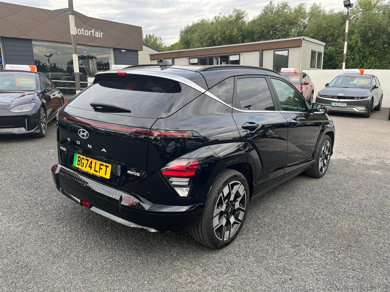 Hyundai Kona 65.4Kwh Ultimate Suv 218 Ps Black #3
