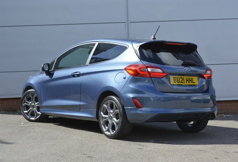 Ford Fiesta 1.0 Ecoboost Hybrid Mhev 125 St-line Edition Grey #4