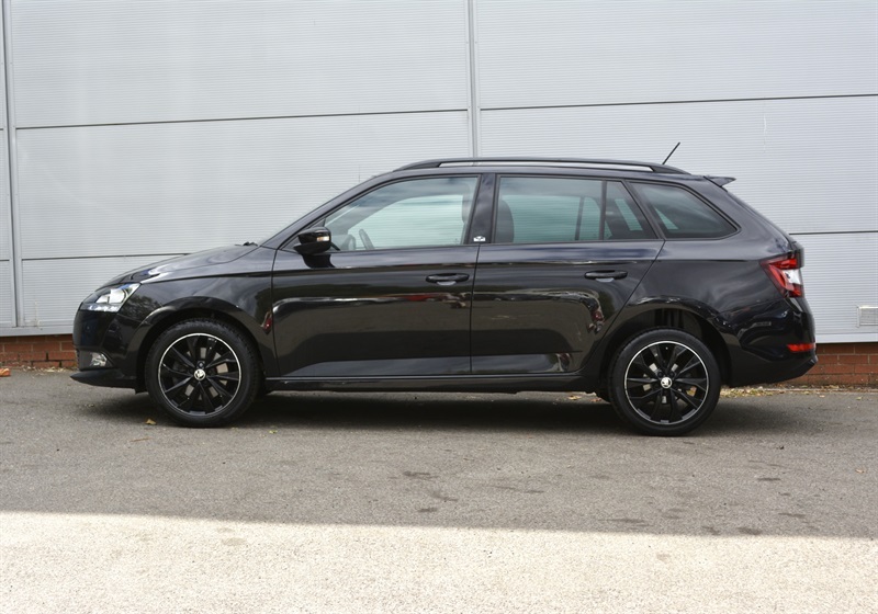Skoda Fabia 1.0 Tsi Monte Carlo Estate Euro Black #3