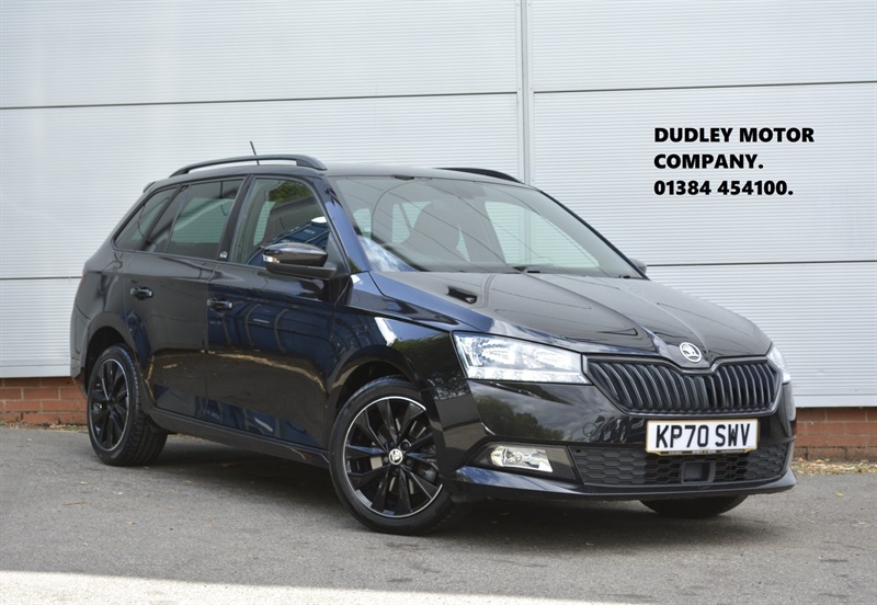 Skoda Fabia 1.0 Tsi Monte Carlo Estate Euro Black