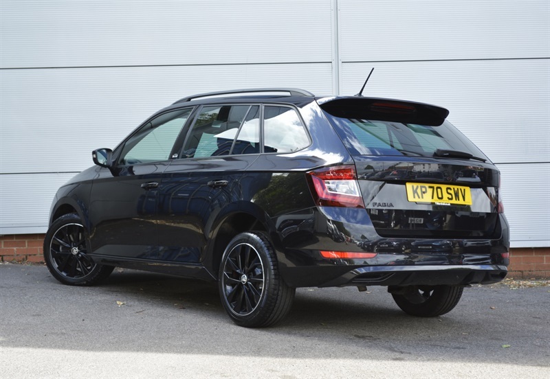 Skoda Fabia 1.0 Tsi Monte Carlo Estate Euro Black #4