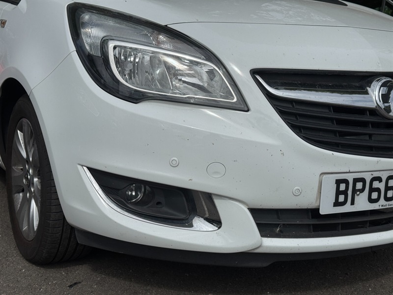 Vauxhall Meriva 1.4I Life Mpv Euro 6 100 Ps White