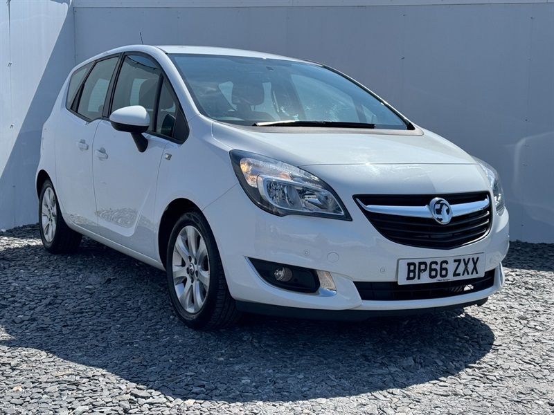 Vauxhall Meriva 1.4I Life Mpv Euro 6 100 Ps White