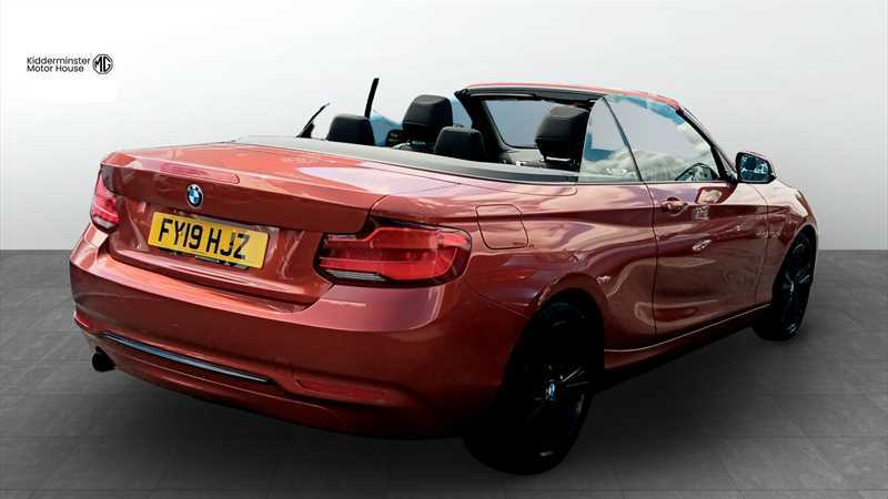 BMW 2 Series 1.5 218I Gpf Sport Convertible Eur Orange #4