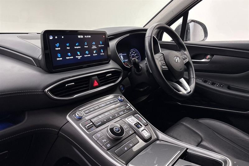 Hyundai Santa Fe 1.6 H T-gdi Premium Suv Hybrid Eur Grey #4