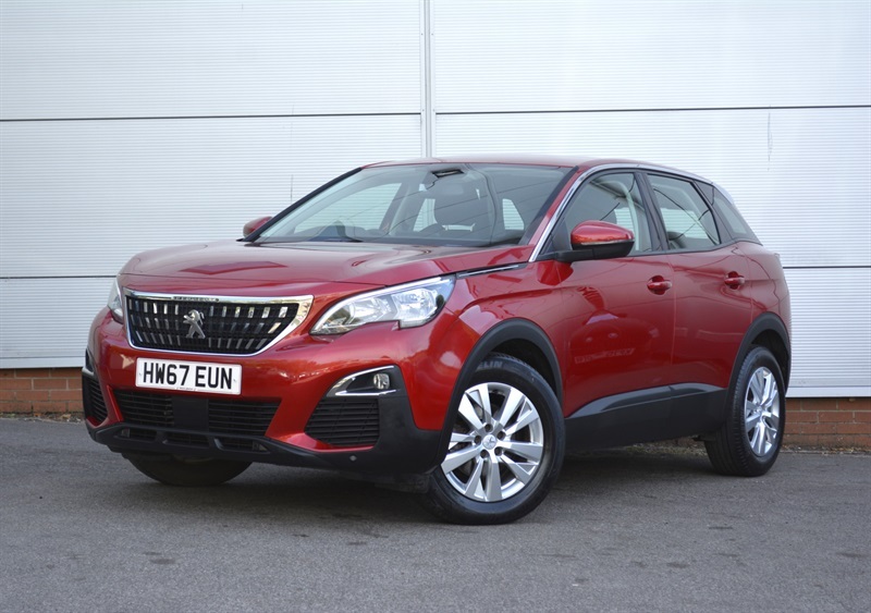 Peugeot 3008 1.2 Puretech Active Suv Euro 6 Red #2