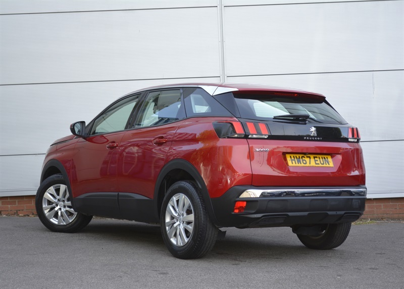 Peugeot 3008 1.2 Puretech Active Suv Euro 6 Red #4