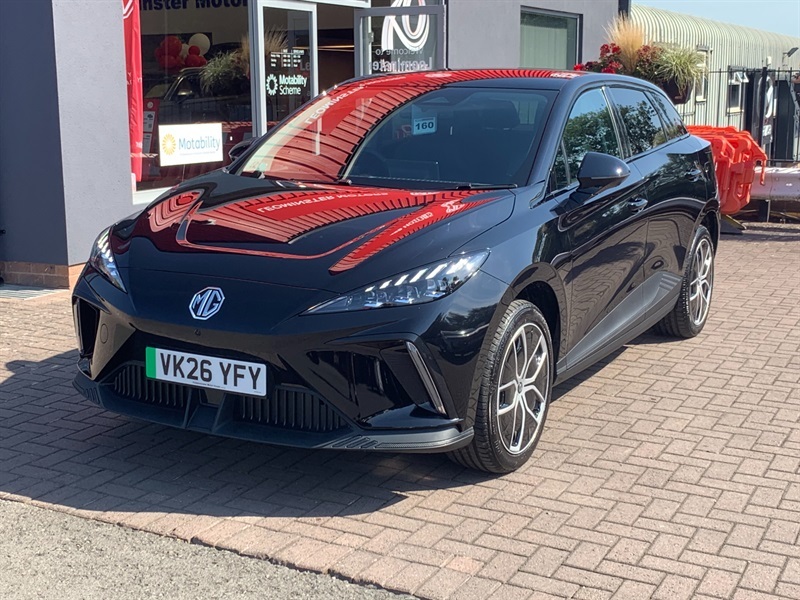 MG MG4 77Kwh Trophy Extended Range Hatchback VK26YFY Black #3