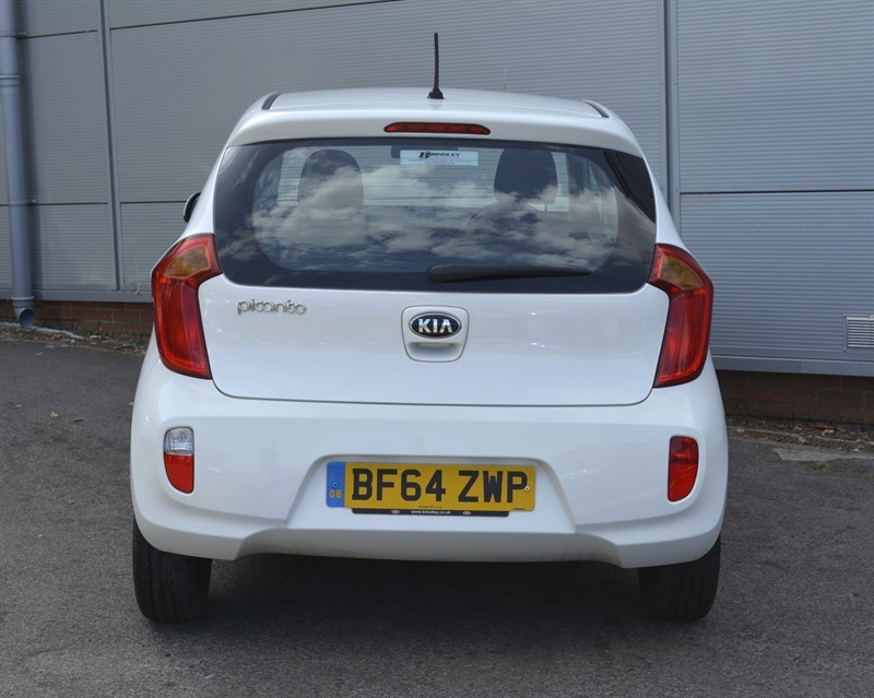 Kia Picanto 1.0 1 Hatchback Euro 5 68 Bhp White #5