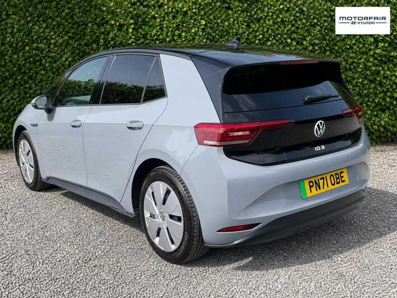 Volkswagen ID.3 Pro Performance 58Kwh Family Hatchback Electri Grey #6