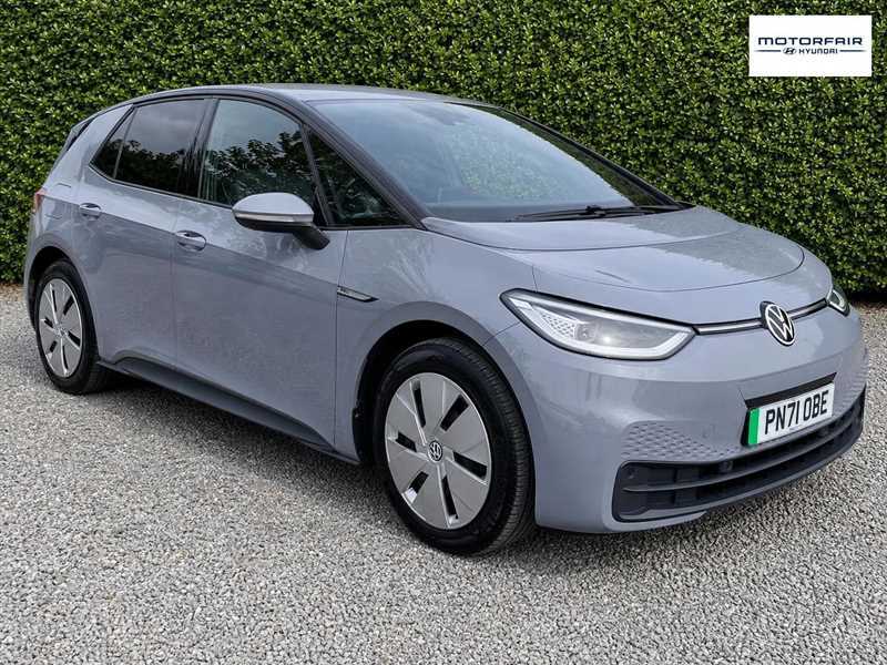Volkswagen ID.3 Pro Performance 58Kwh Family Hatchback Electri Grey