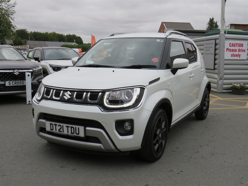 Suzuki Ignis 1.2 Dualjet Mhev Sz-t Hatchback Hybrid White #3