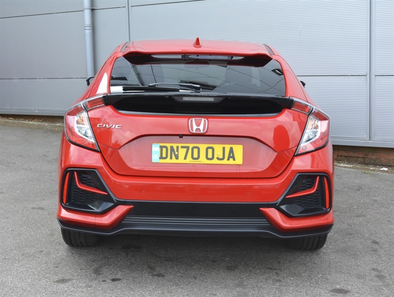 Honda Civic 1.0 Vtec Turbo Sr Hatchback Euro Red #5