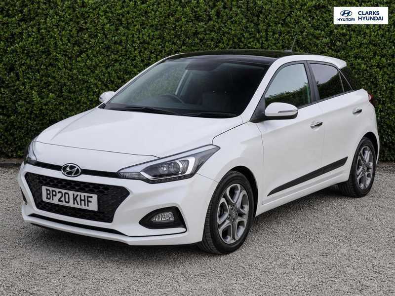 Hyundai I20 1.0 T-gdi Gpf Premium Se Nav Hatchback White #3