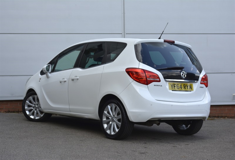 Vauxhall Meriva 1.4I Turbo Se Mpv Euro 6 120 Ps YF64RYN White #4