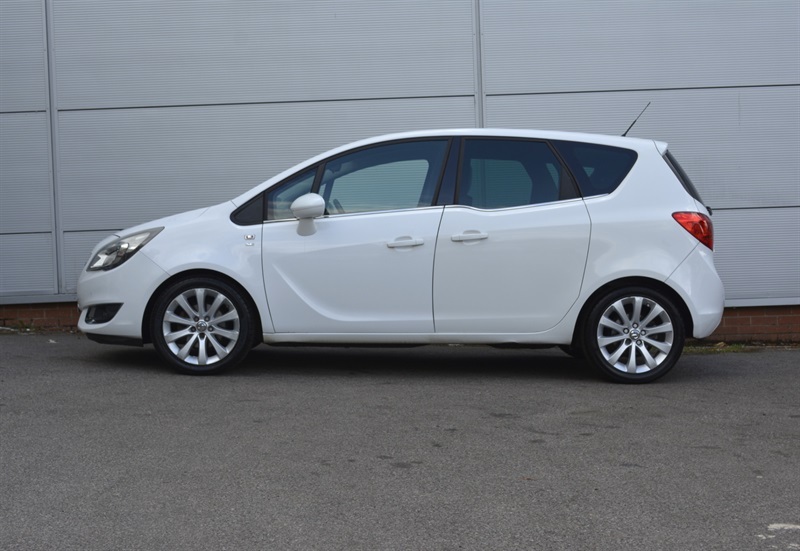 Vauxhall Meriva 1.4I Turbo Se Mpv Euro 6 120 Ps YF64RYN White #3