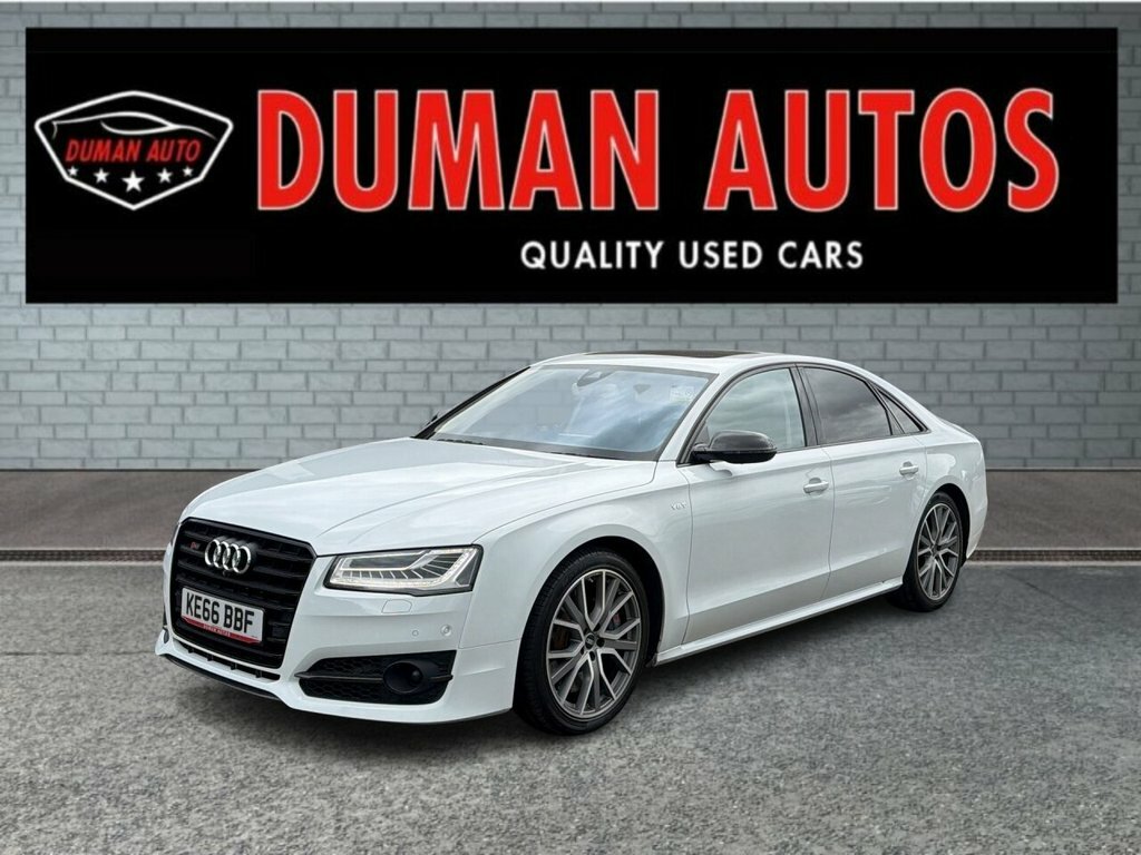 Audi S8 4L Plus White