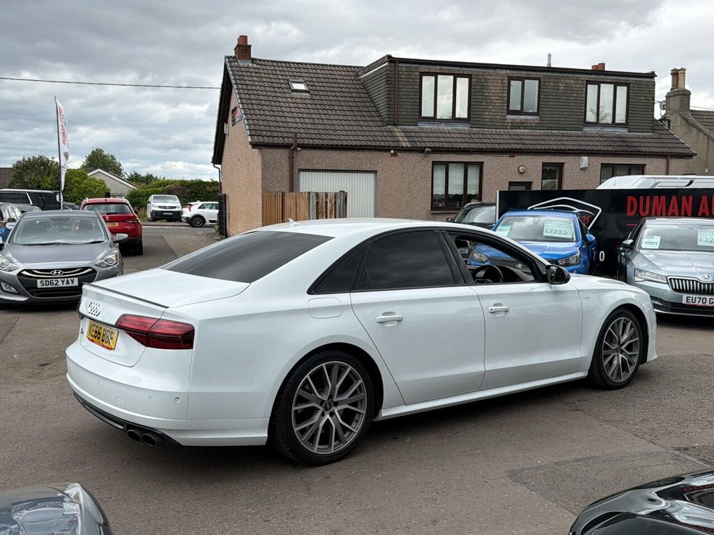 Audi S8 4L Plus White #4