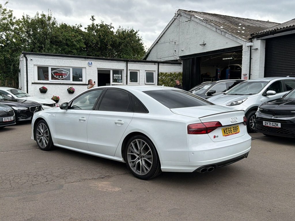 Audi S8 4L Plus White #2