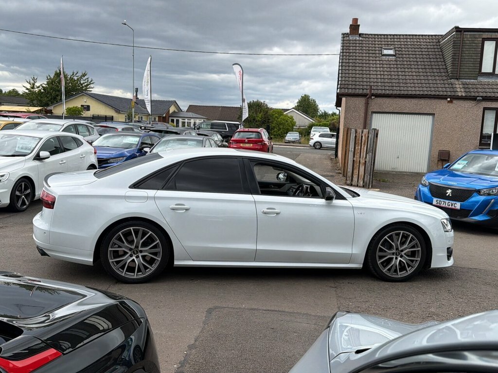 Audi S8 4L Plus White #5
