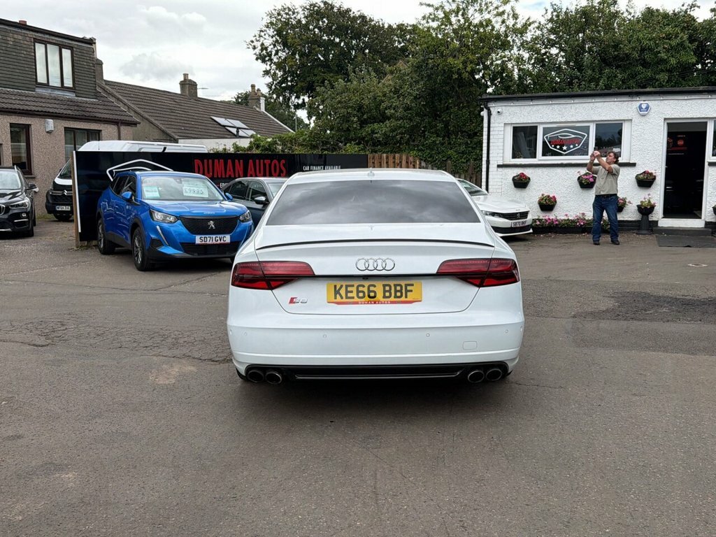 Audi S8 4L Plus White #3