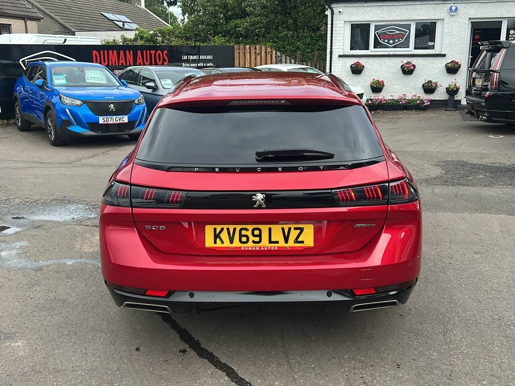 Peugeot 508 SW 1.5L Gt Line Red #4