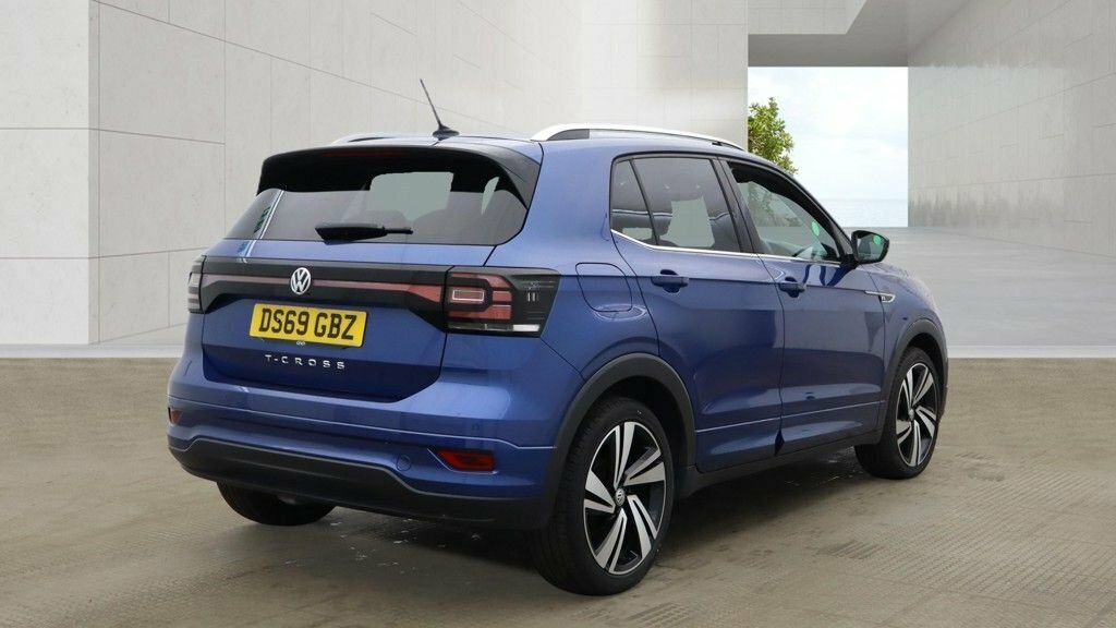 Volkswagen T-Cross 1L R-line Blue #4