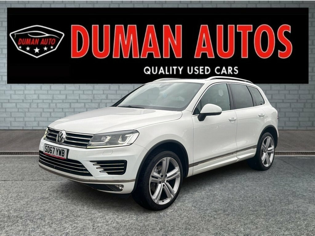 Volkswagen Touareg 3L R-line Plus White #3